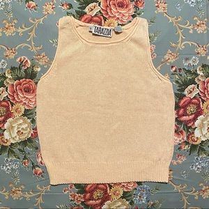 Tarazzia knit tank - vintage